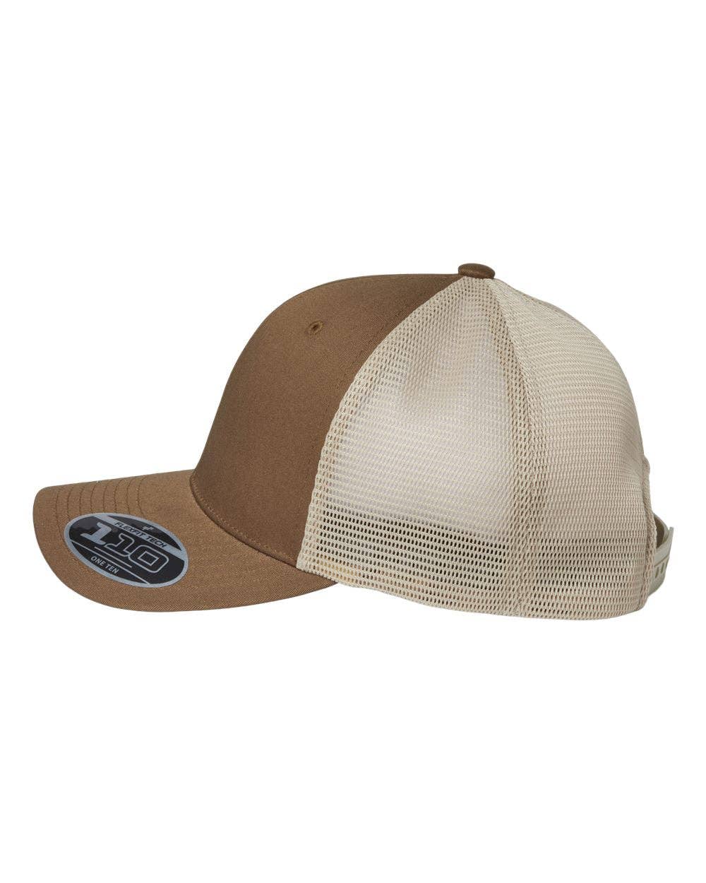 The Park Wholesale - Vente Casquette de camionneur – unisexe - Casquette Flexfit 110M 110® à dos en maille, casquette camionneur - 110M30