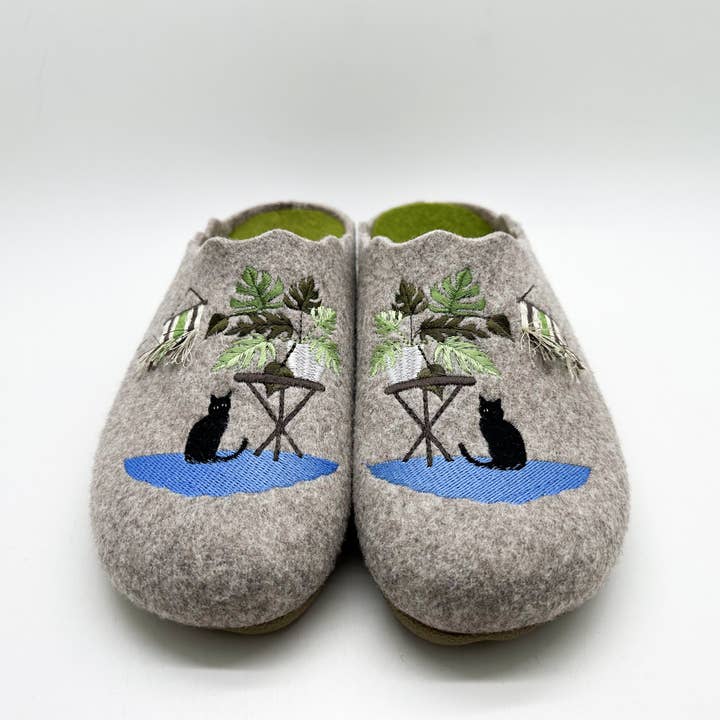 thies - Wholesale Slippers - Women's - MayBe ® Boho Cat brown5