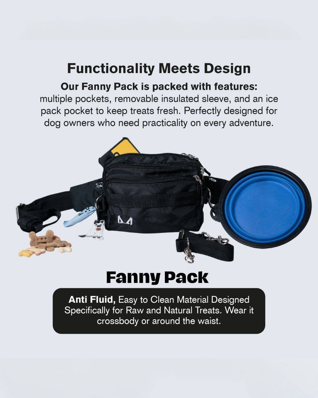 AkraCreations - Wholesale Pet Treat Bag - Dog - Dog Training Fanny Pack – Insulated & Hands-Free6