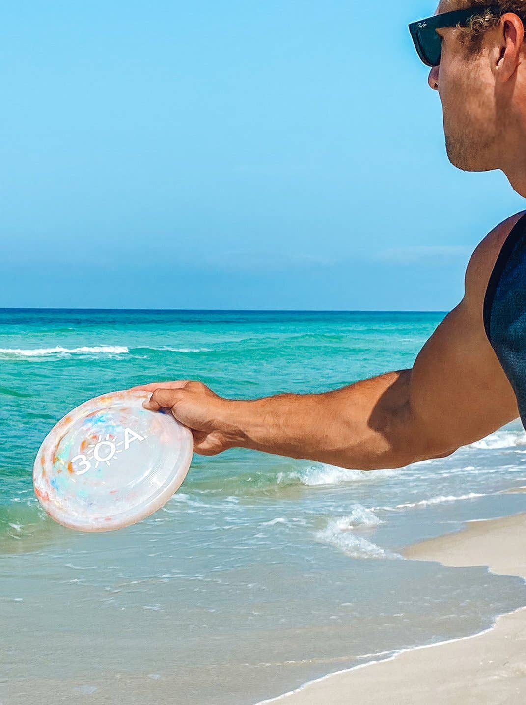 30A Gear - Wholesale Beach/Pool Toy - Kids & Baby - 30A Recycled Fastback Frisbee1