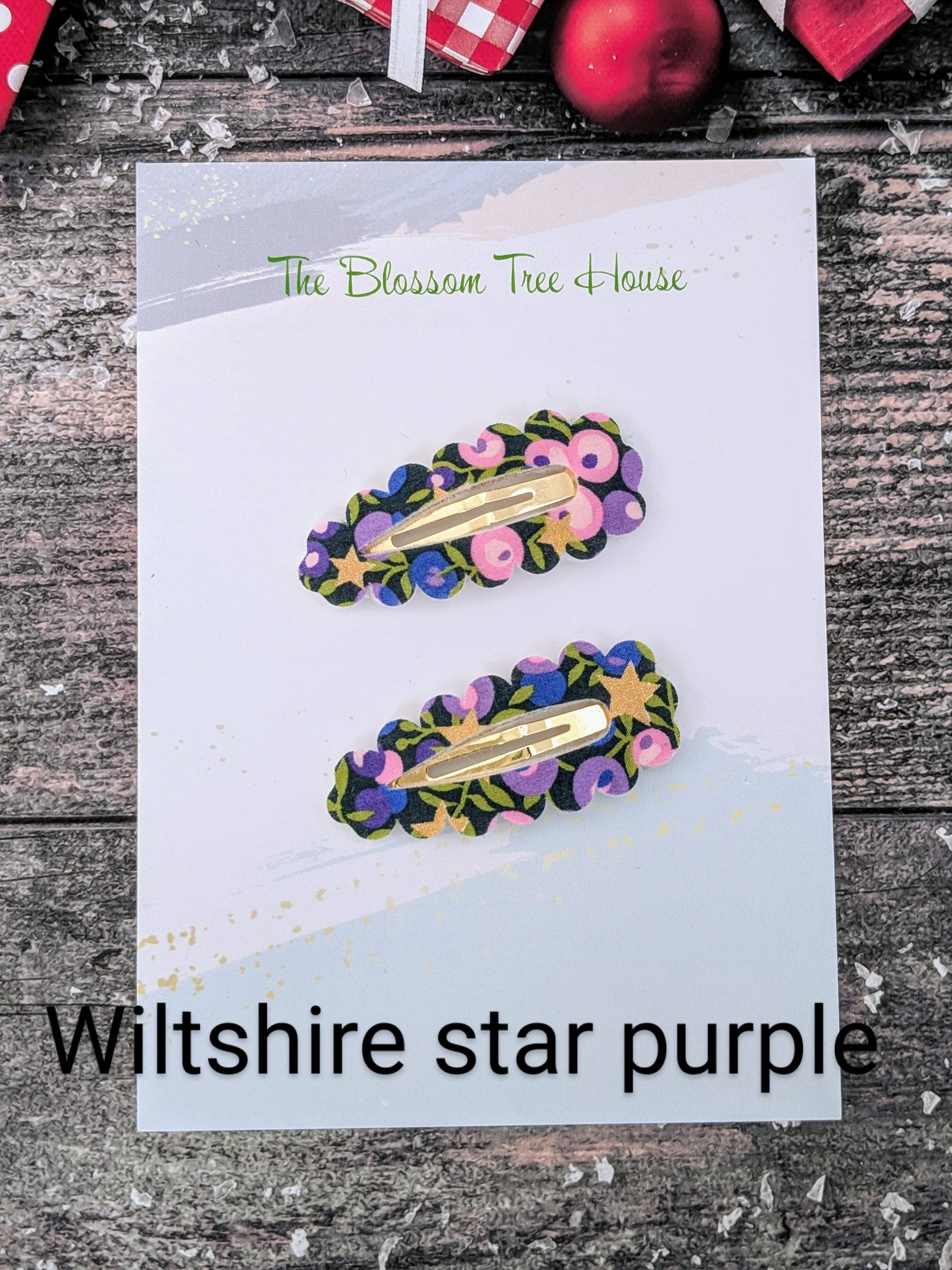 The Blossom Tree House - Wholesale Hair Clip - Kids - Liberty of London fabric hair clips9