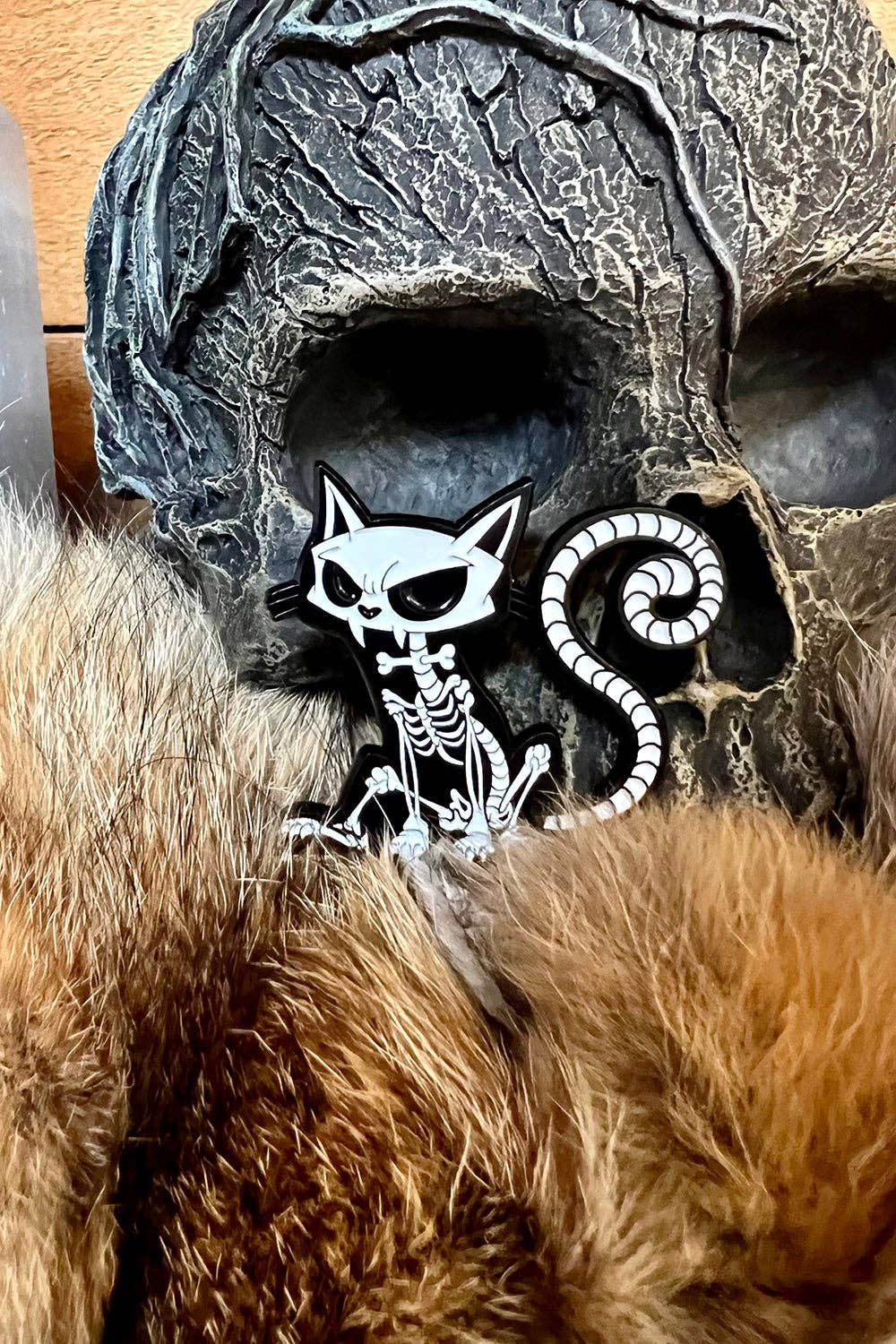 vampirefreaks - Wholesale Lapel Pin/Button - Purr Evil Enamel Pin2