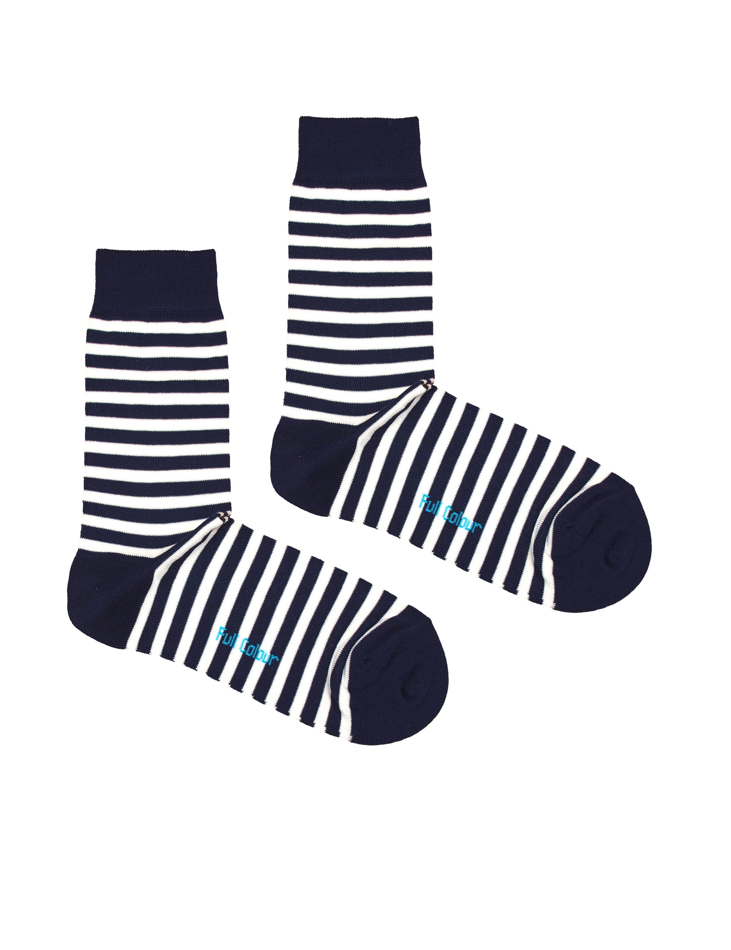 marineblau MERCERISIERTE MARINEBLAUE SEEMANNS-SOCKE für den Großhandel auf Faire0