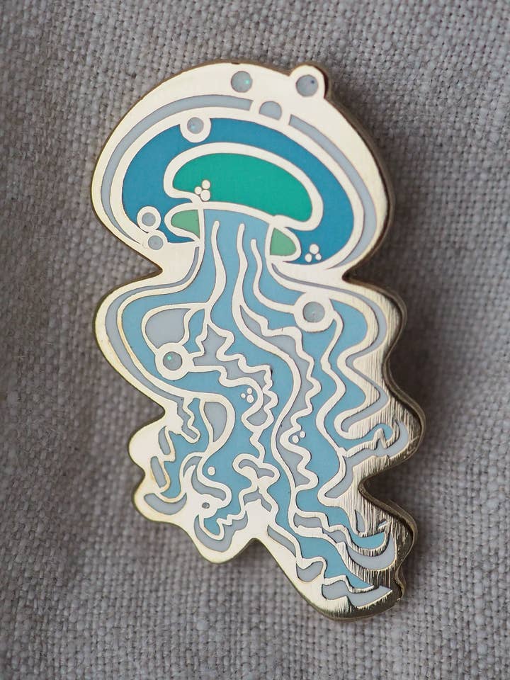 Vandmænd - Revers Pin - Baby Blå for engroshandel hos LanaBetty