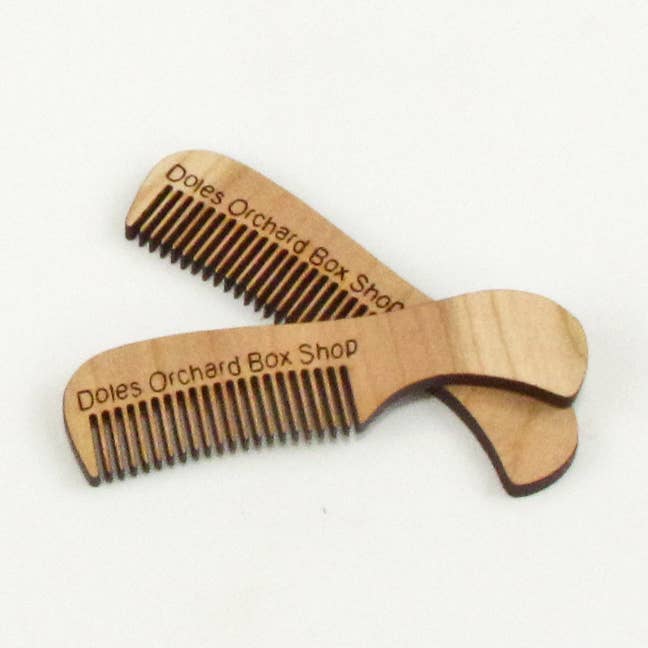 Made and Assembled - Wholesale Hair Brush/Comb - Mustache Combs