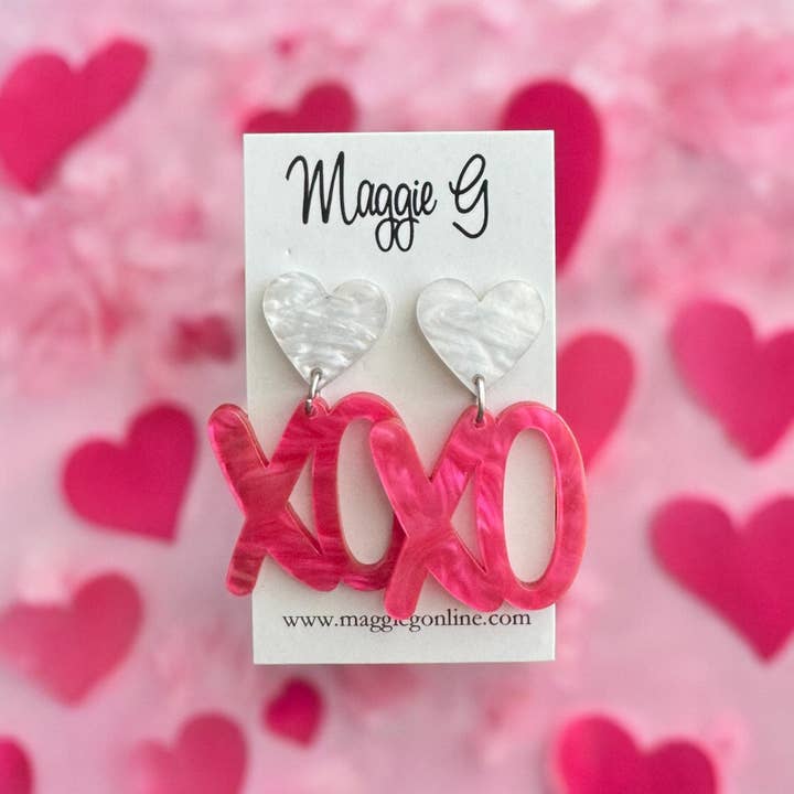 Maggie G - Vendita all'ingrosso Orecchini pendenti - Orecchini San Valentino Orecchini in acrilico