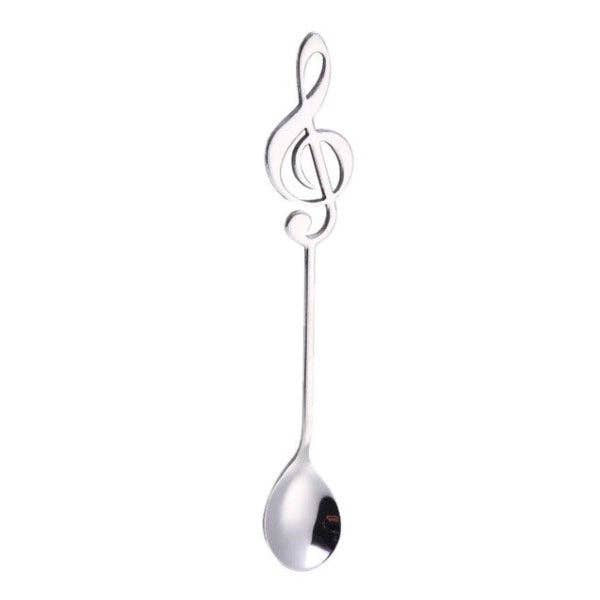 Treble Clef Demitasse Collectable Spoon for wholesale by The Music Gifts Company