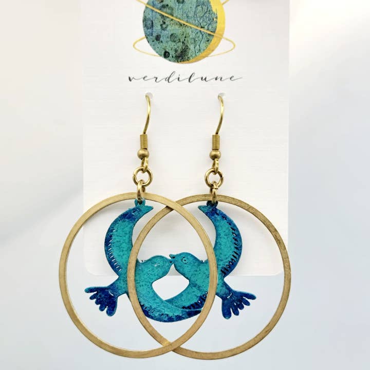 Sultry Sulmmer Patina Earrings - #7 for wholesale by Verdilune