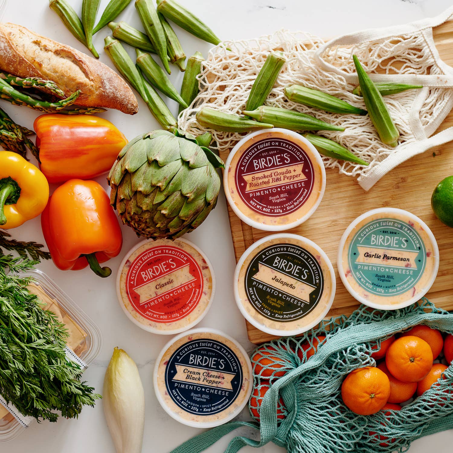 Birdie's Pimento Cheese - Vente Fromages - Créez le vôtre : cliquez sur la case, donnez-nous les détails