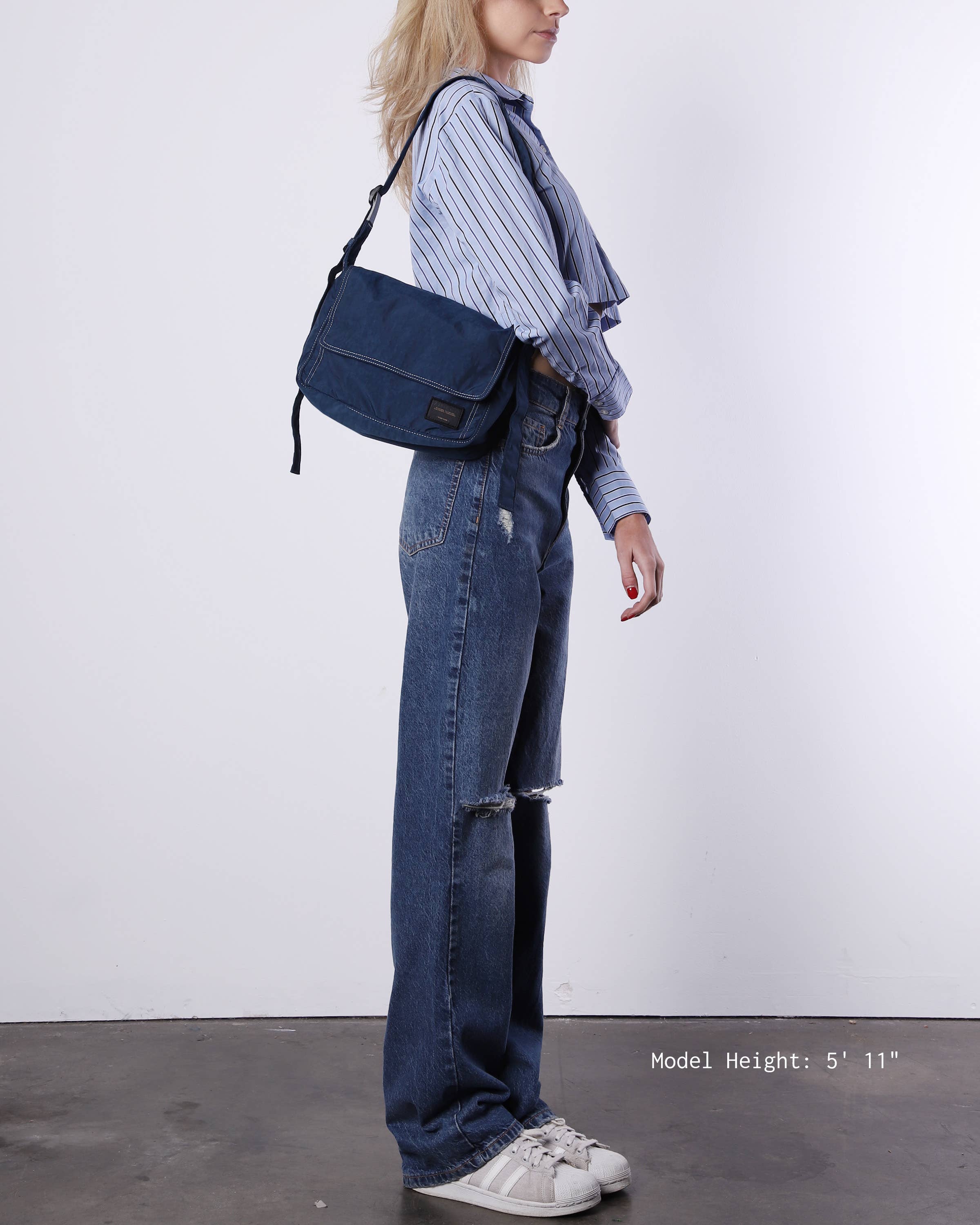 ZIMEGO - Wholesale Crossbody Bag - Women's - Venice Stitch Point Crossbody Bag - ZB80822