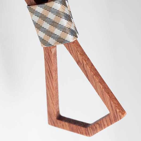 Wood&Chic - Vendita all'ingrosso Fermacravatta - Uomo - Papillon in legno Father & Son - Holly5