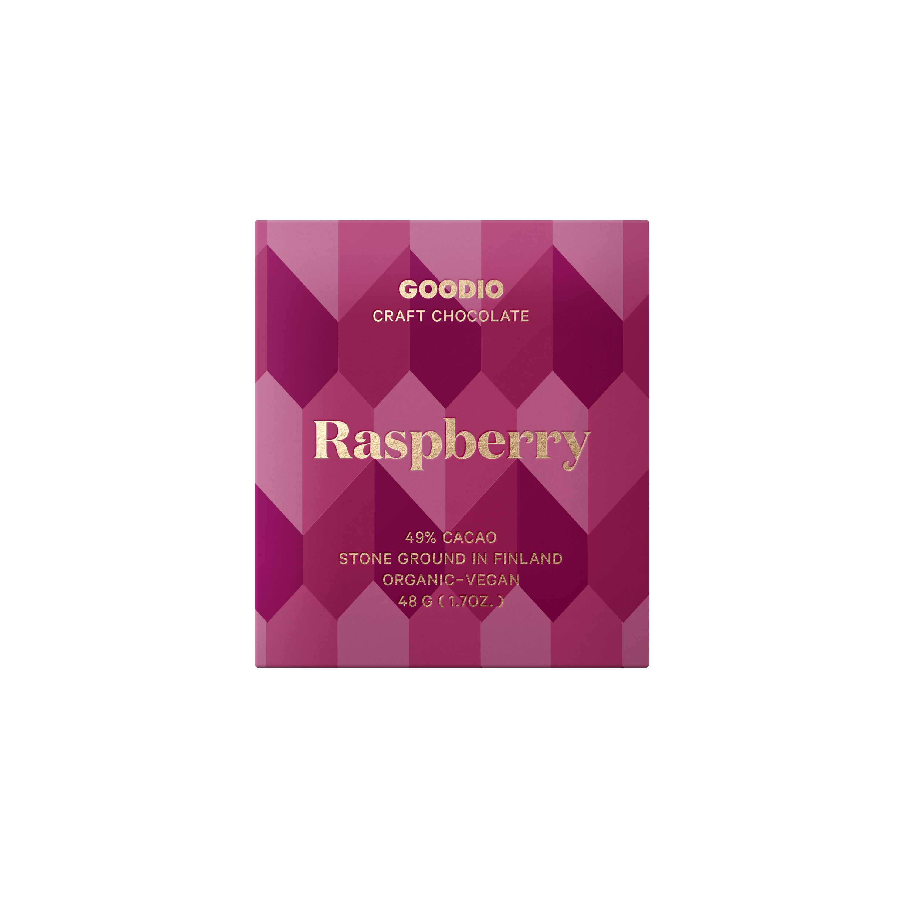 Goodio Chocolate - Wholesale Chocolate Bar - Raspberry Chocolate 49%2