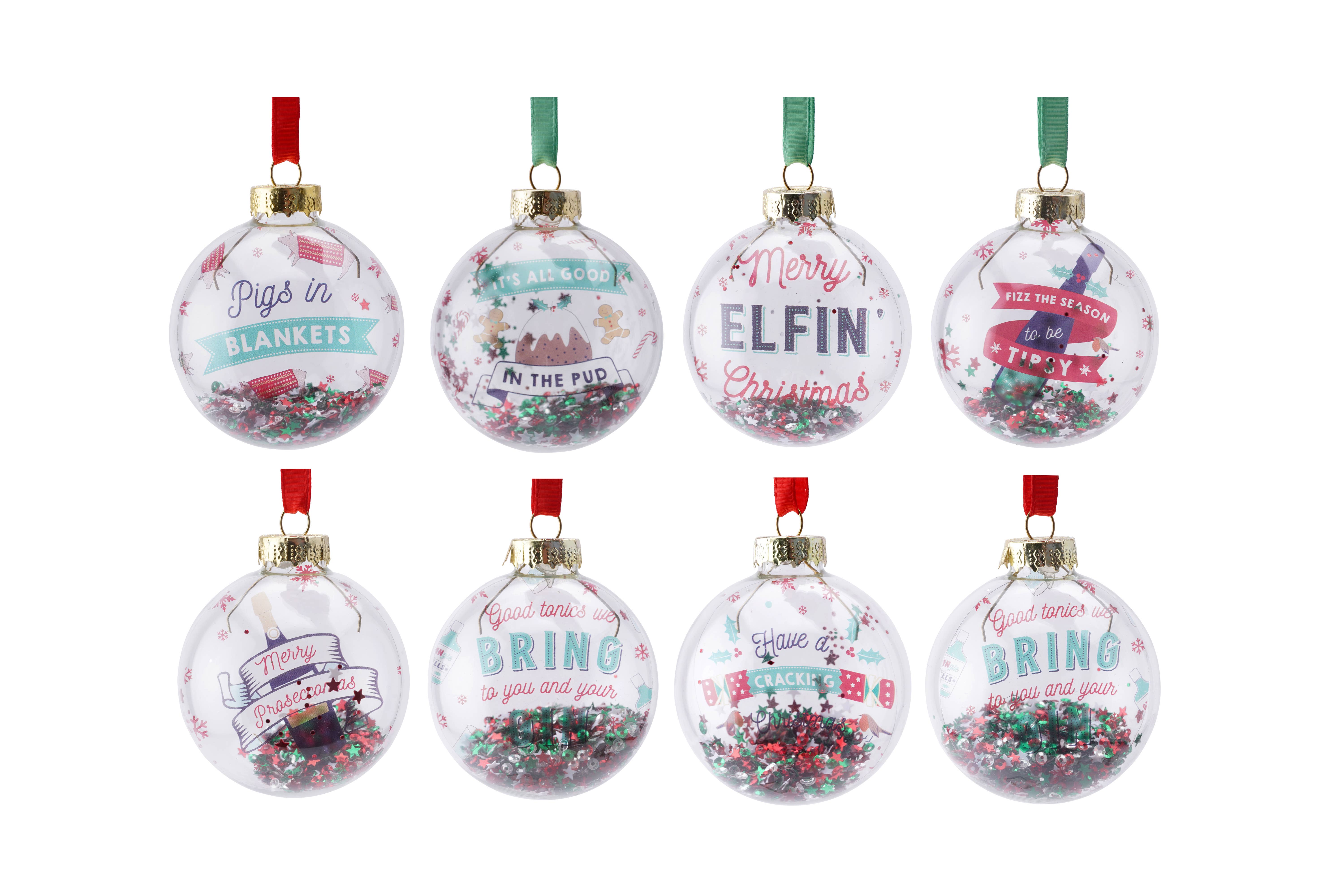CGB Giftware - Wholesale Ornament Set - Stock Only - GB03344 - JTTW Glass Baubles0