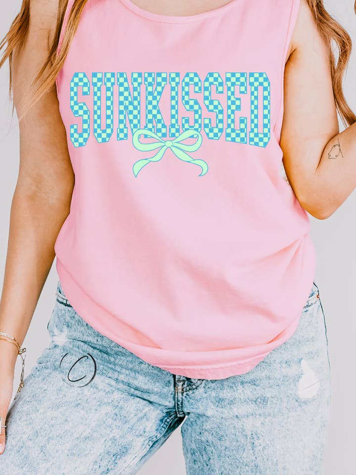 CMD Wholesale - Wholesale T-Shirt (Graphic) - Unisex - Sunkissed Graphic Tank Top