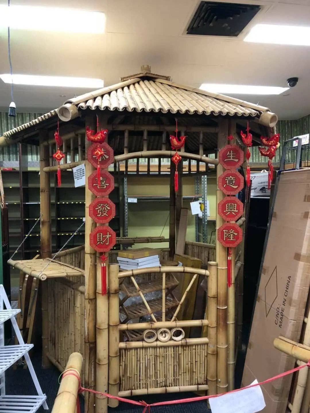 everythingbamboo - Wholesale Outdoor Ornament/Decor - Bamboo Gazebo Pagoda Pavilion 100% Handmade Garden Yard Natural Outdoor6