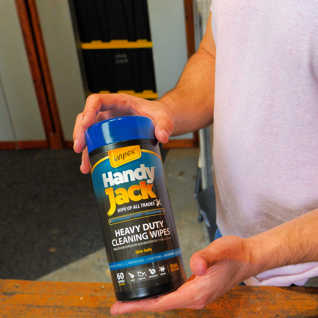 Wipex - Wholesale Cleaning Cloth - Wipex® Handy Jack® Heavy Duty Cleaning Wipes 260ct | Bulk Value Bucket7