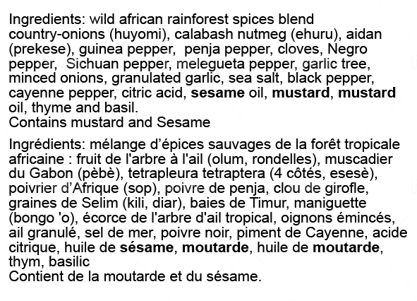 Kan Kan - Wholesale Dried Spice Mix - 24 Pouch Mild & 24 Pouch Med1