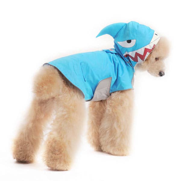 Dogo Pet - Wholesale Pet Raincoat - Dog - Shark Raincoat1