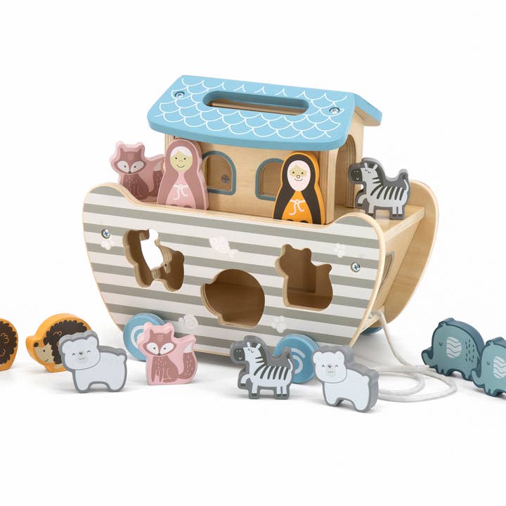 Trade Toys Limited - Wholesale Wood Toy - Kids - PolarB Shape Sorter with Music Blocks1