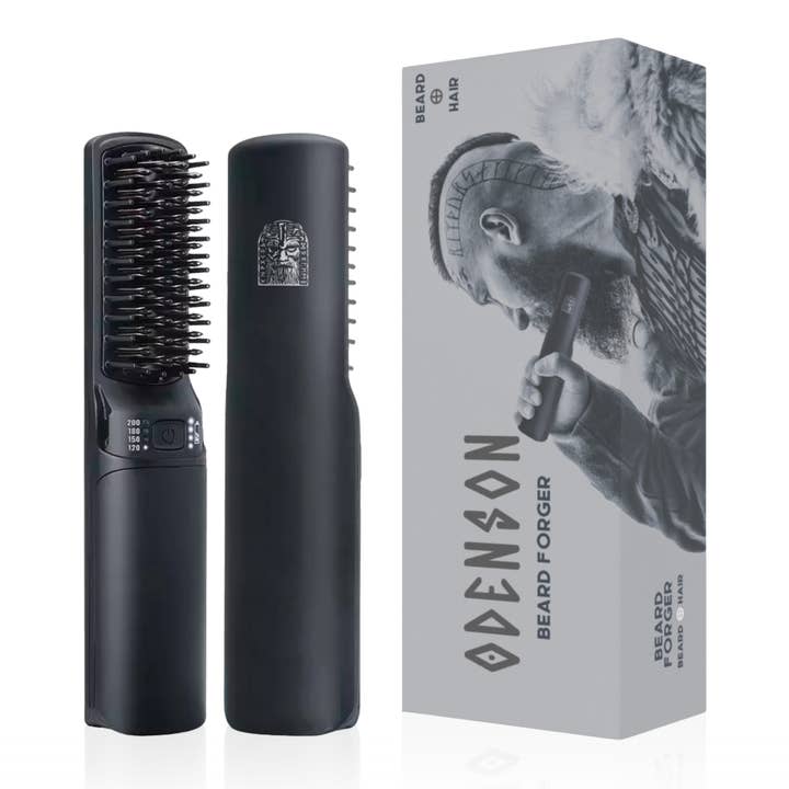 Odenson – wholesale Beard styling product – Odenson Beard Forger - Cordless Beard Straightener