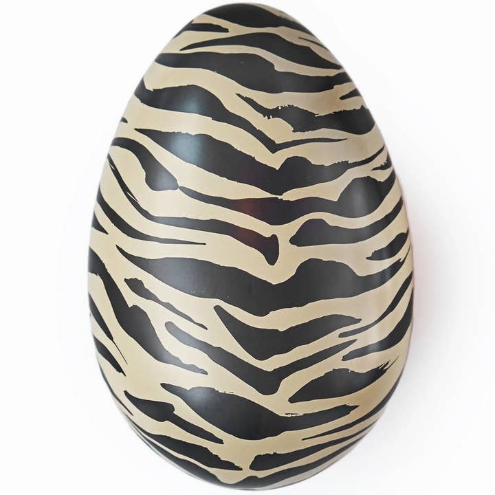 Tiger refillable Tin Easter Egg for wholesale by Gåva Gifting