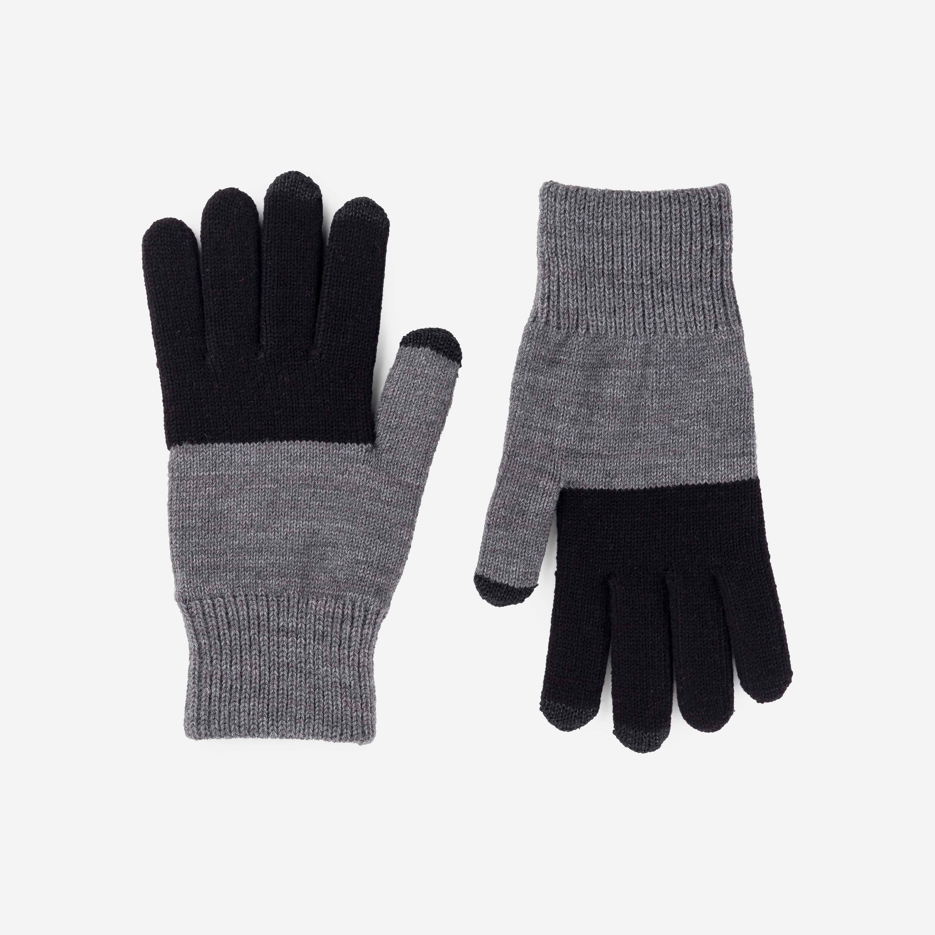 VERLOOP | knits - Wholesale Handschoenen - Dames - Kleurblok Brei Touchscreen Handschoenen37