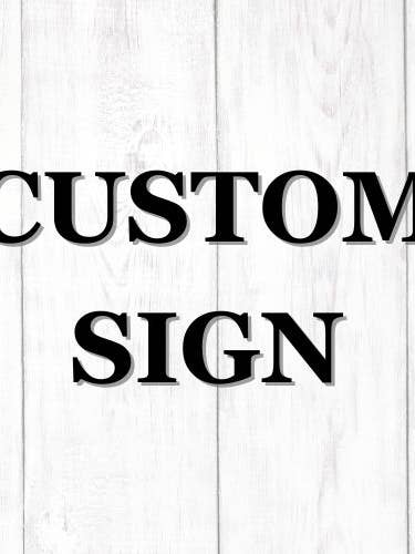 Rustic Metal Sign | Custom Metal Sign - Must be approved bef for wholesale by Lone Star Art Metal Signs