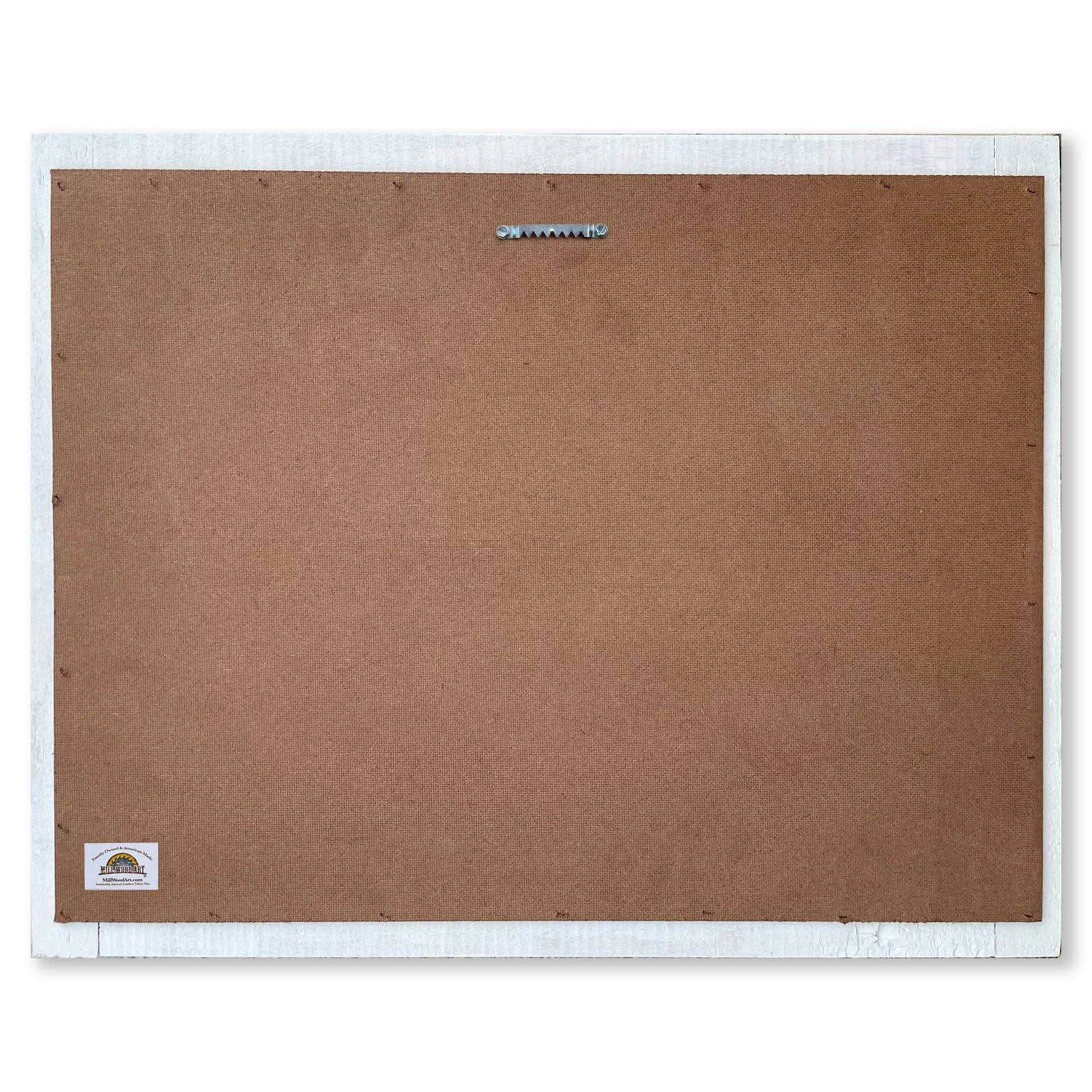 Mill Wood Art – wholesale Art print – Sandpiper Parade | Real Wood Framed Wall Art Print | Horizontal1