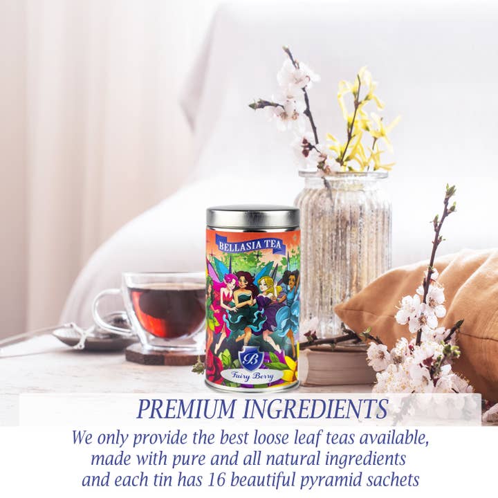 Bellasia Tea – Großhandel Gesundheits-/Entgiftungstee – Bellasia Königliche Teefee Beere6