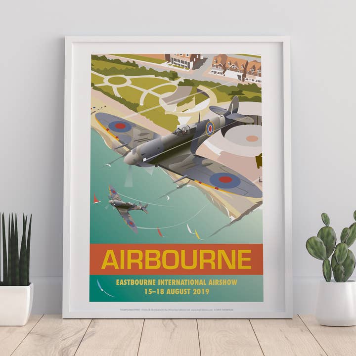 Airbourne, Eastbourne Airshow By Dave Thompson Art Print for wholesale by Star Editions