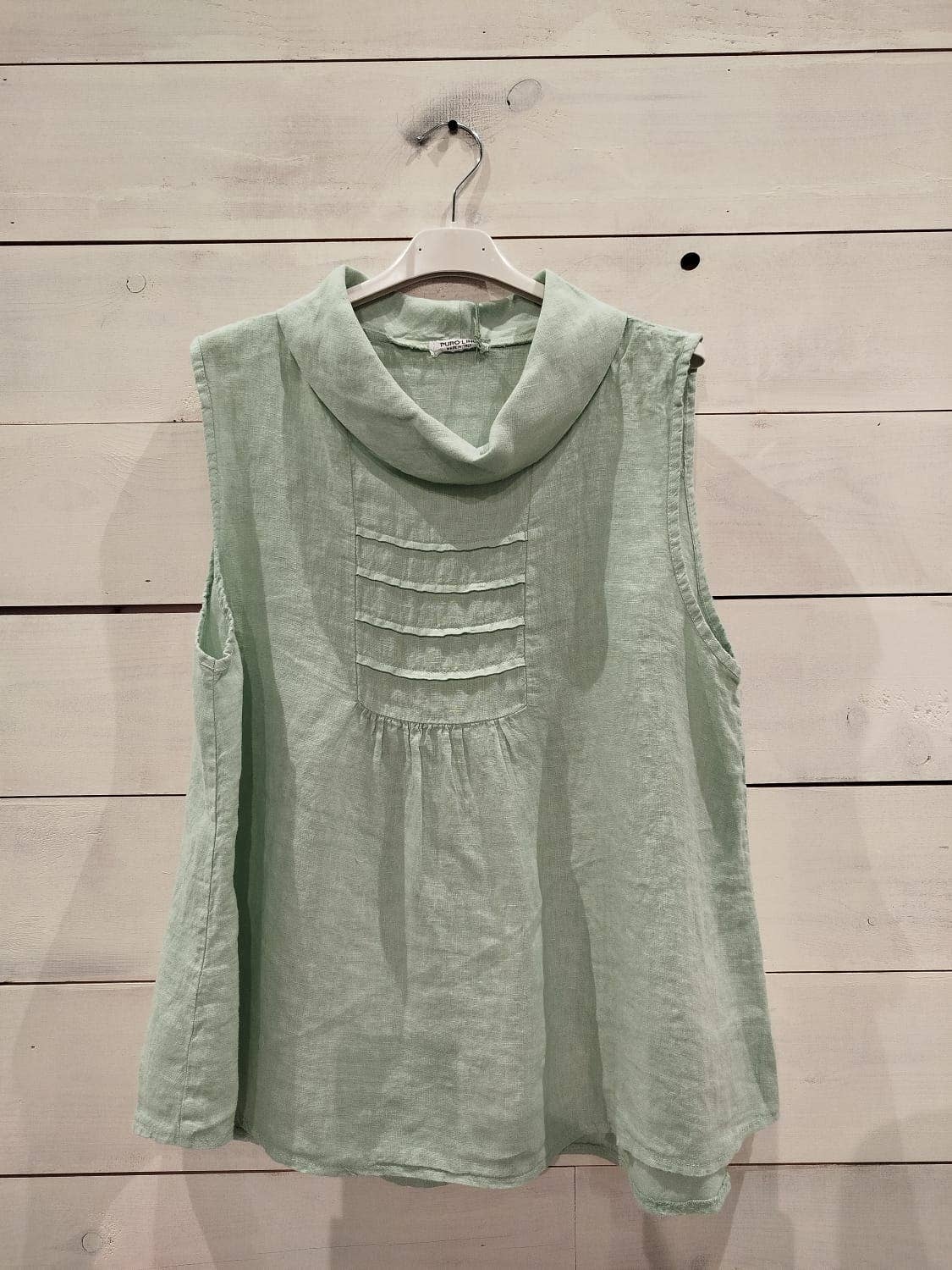 Linos y Textiles - Wholesale Blouse - Women's - REF-17683 100% linen blouse5