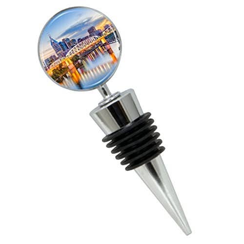 Nashville wijnflessenstop in geschenkdoos voor wholesale door City Souvenirs
