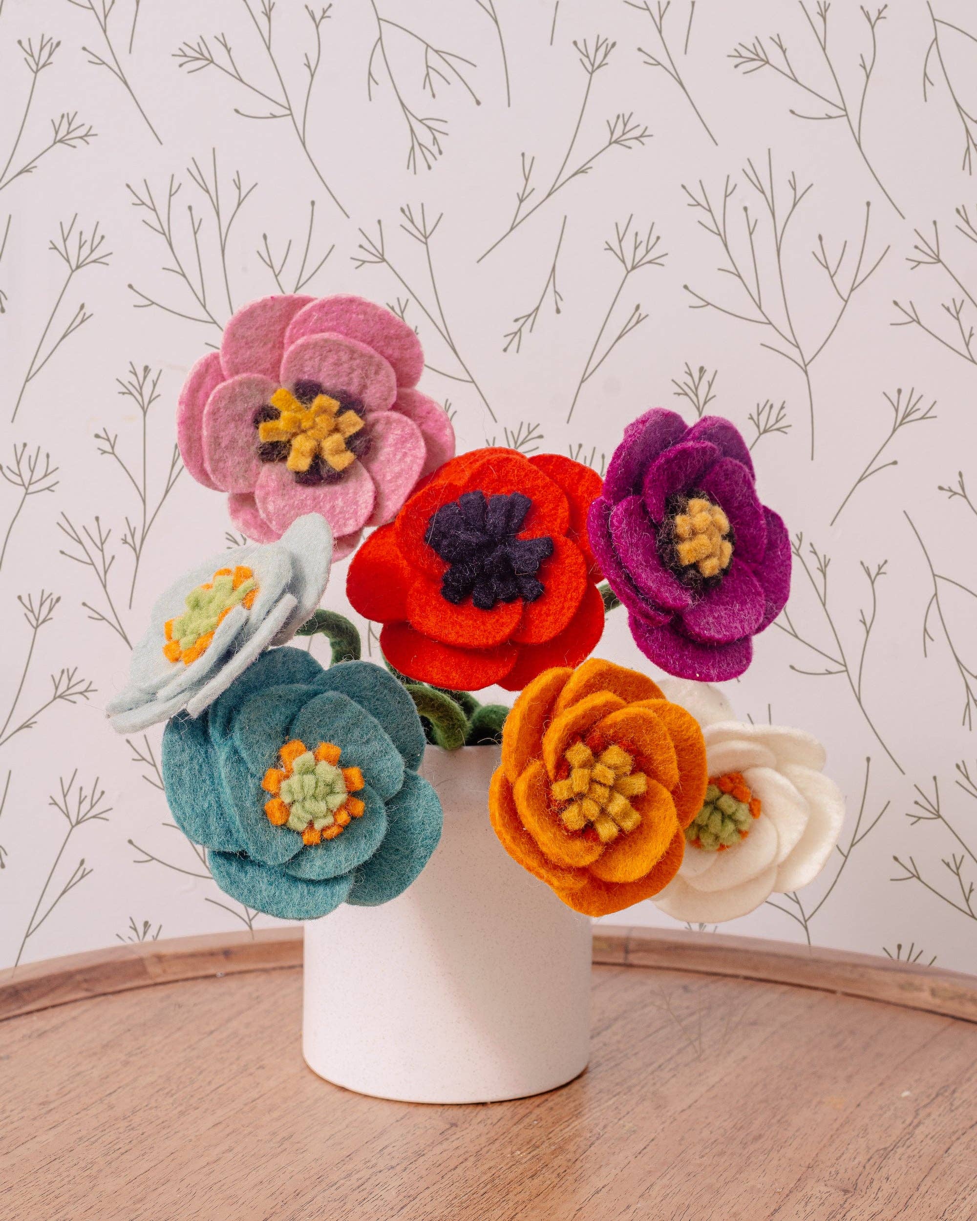 Global Goods Partners - Wholesale Artificial Flowers - Felt Poppy Flower10