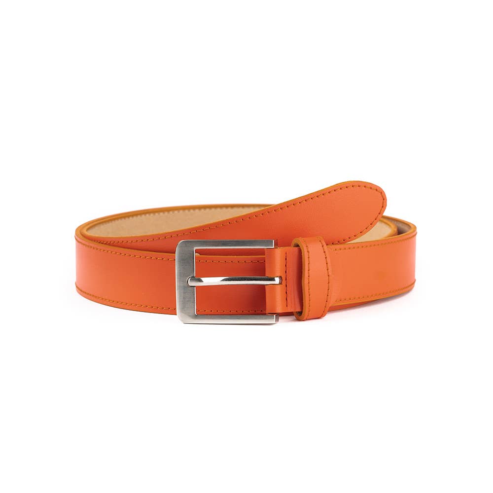 VALTICO - Wholesale Belt - Women's - 100% leather belt with stitching and nickel buckle1