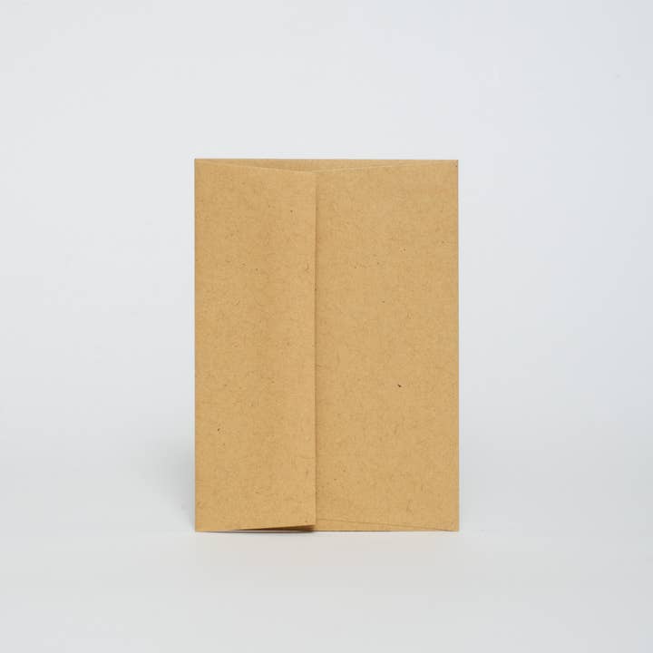 Egg Press Manufacturing - Wholesale Thank You Card - Thank You Little Flowers Letterpress Greeting Card by Egg Press