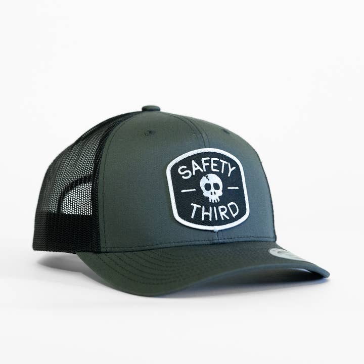 Squatchy - Wholesale Trucker Hat - Unisex - Safety Third Hat | Safety 3rd, MTB Trucker Hats | Adjustable