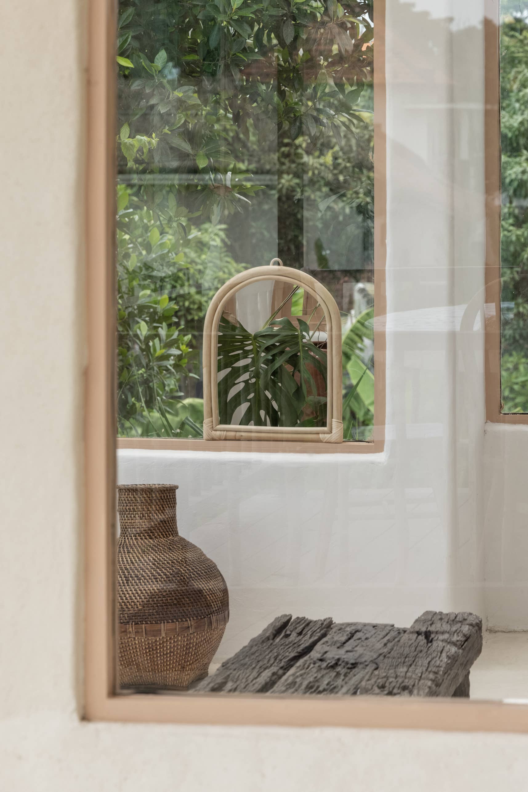 Village Thrive - Wholesale Wall Mirror - Arch Rattan Mirror3