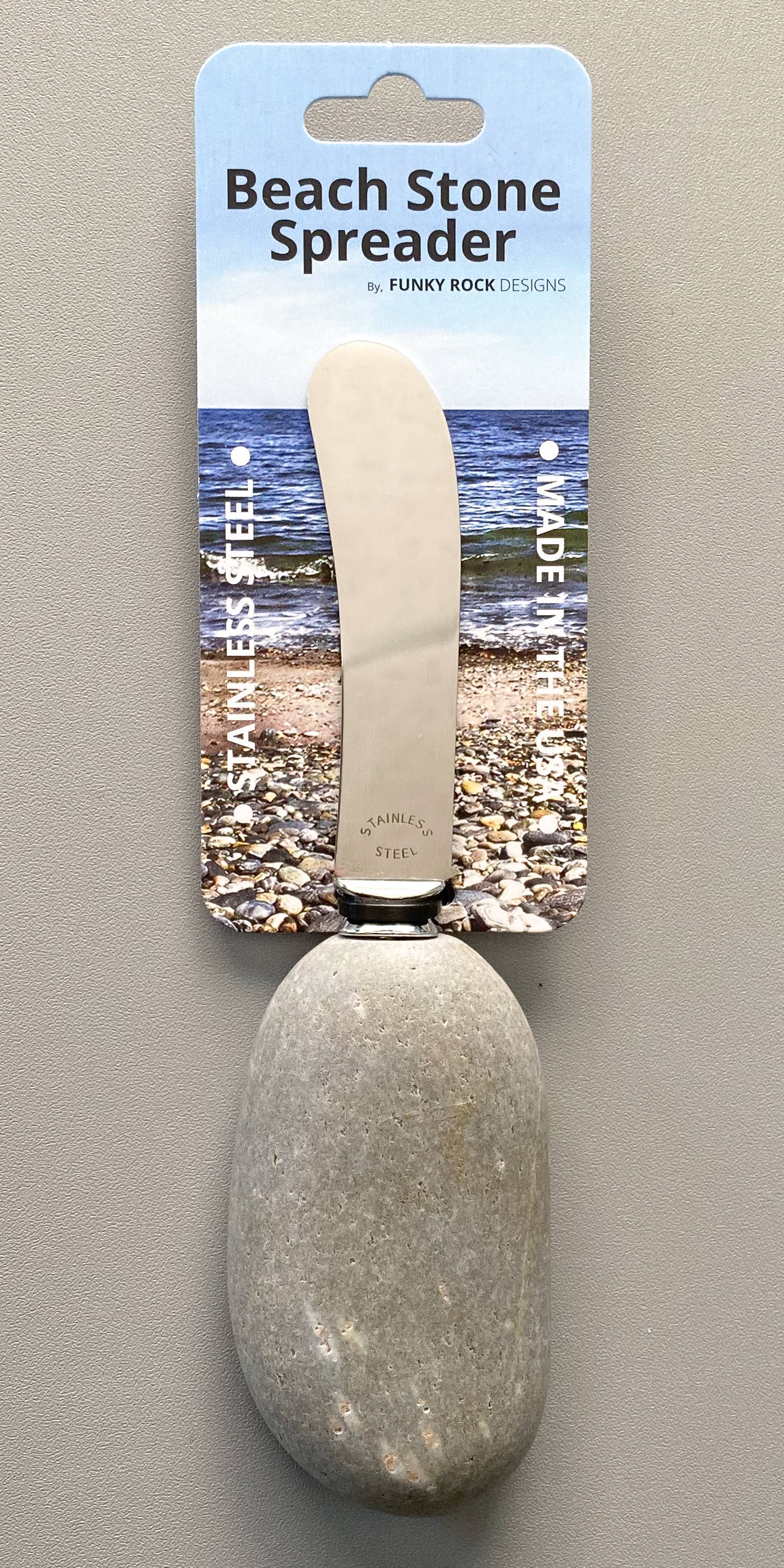 Funky Rock Designs - Wholesale Cheese Spreader - Ergonomic Stone Cheese Spreader8