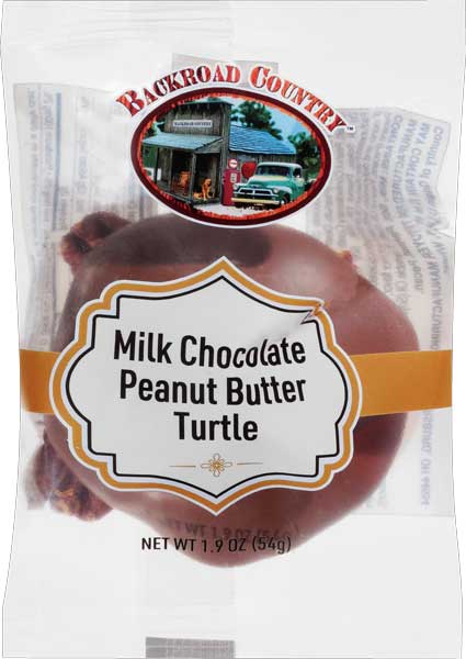 Hudson Meat Company - Wholesale Chocolate Covered Sweets - CHOC PEANUT BUTTER TURTLE     -     BACKROAD CNTRY0