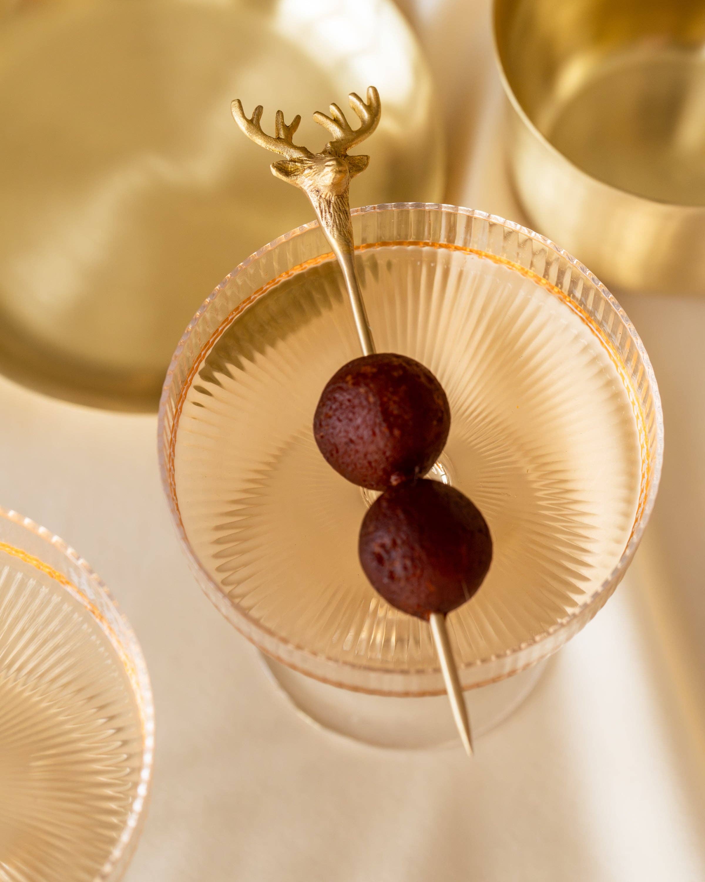 Fleck - Wholesale Cocktail Pick - Deer Picks, Set of 4