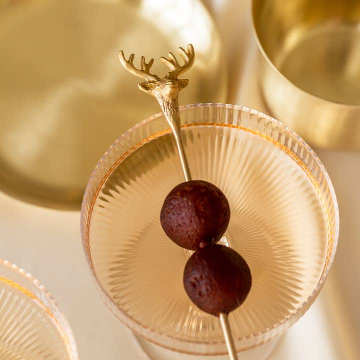 Fleck - Wholesale Cocktail Pick - Deer Picks, Set of 40