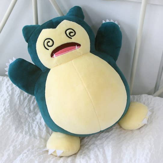 K_Wonderland - Vendita all'ingrosso Peluche - Bambini e neonati - Pockemon Snorlax, peluche morbido, regalo decorativo