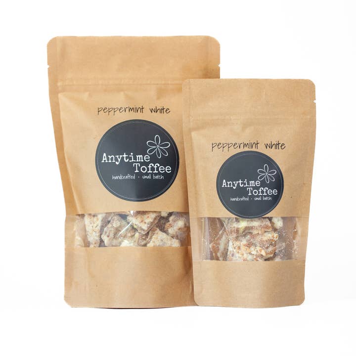 Anytime Toffee - Wholesale Toffee - Peppermint White Toffee1
