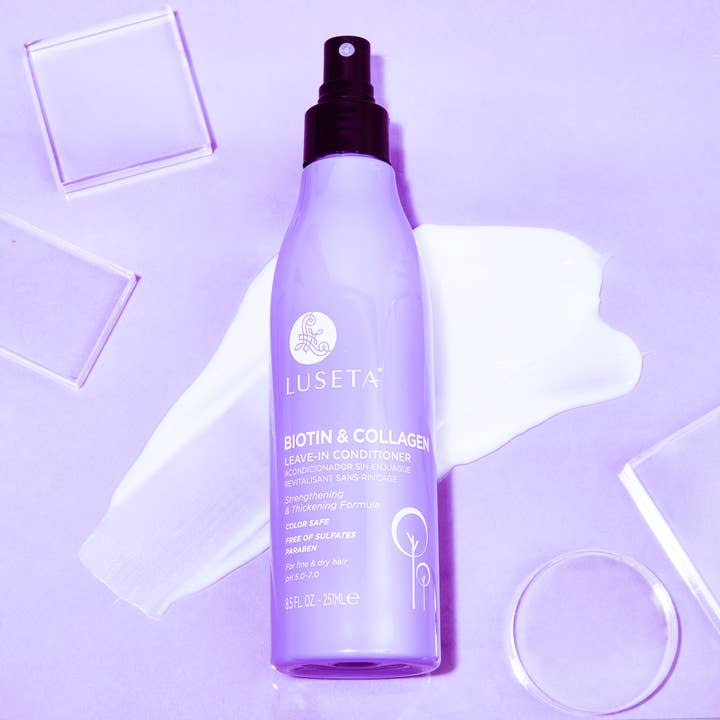 Luseta Beauty - Wholesale Hair Leave-In Conditioner - Biotin & Collagen Leave-In Conditioner - 8.5oz