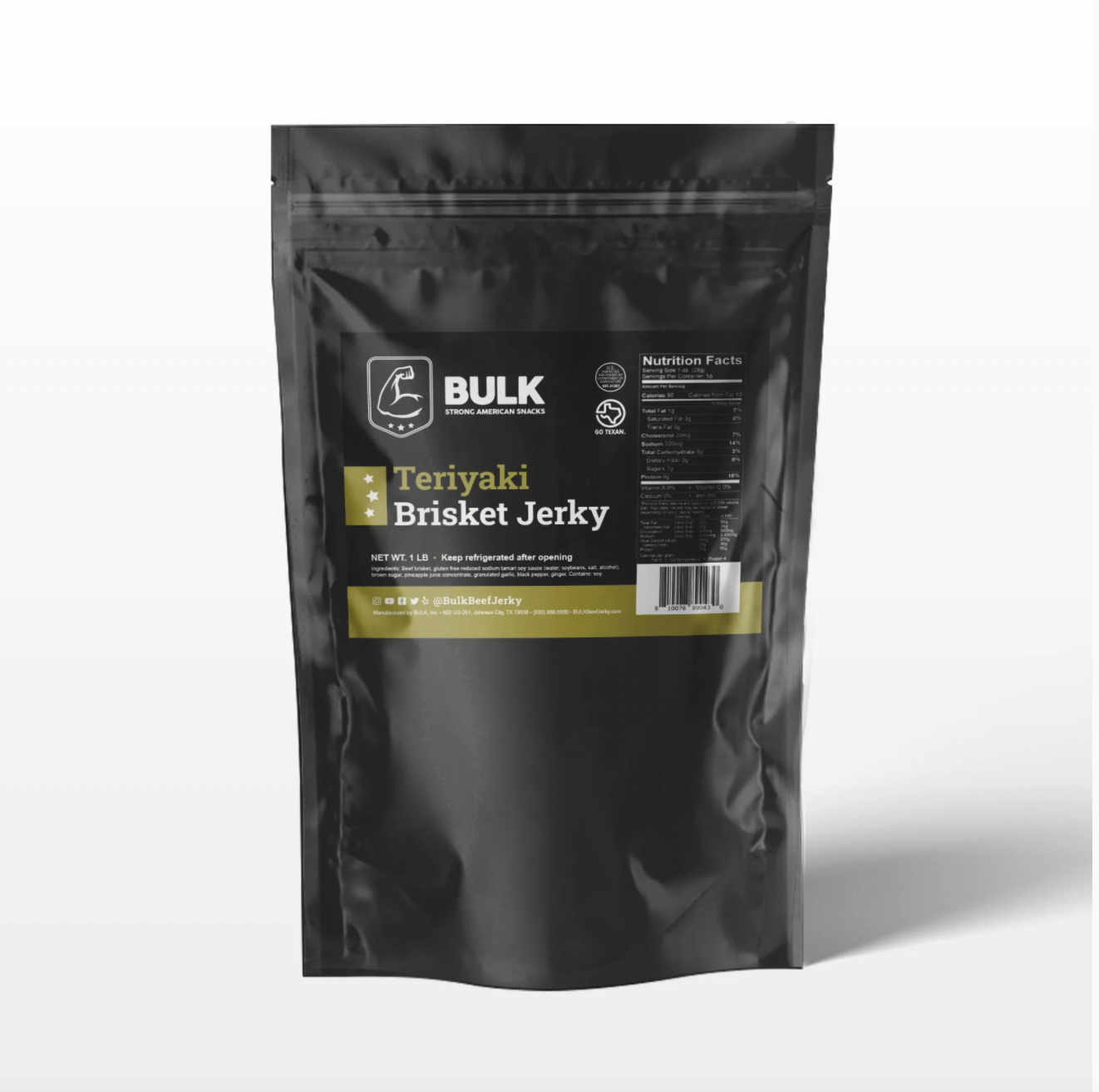 BULK Jerky - Wholesale Jerky - Brisket Beef Jerky - All Natural11