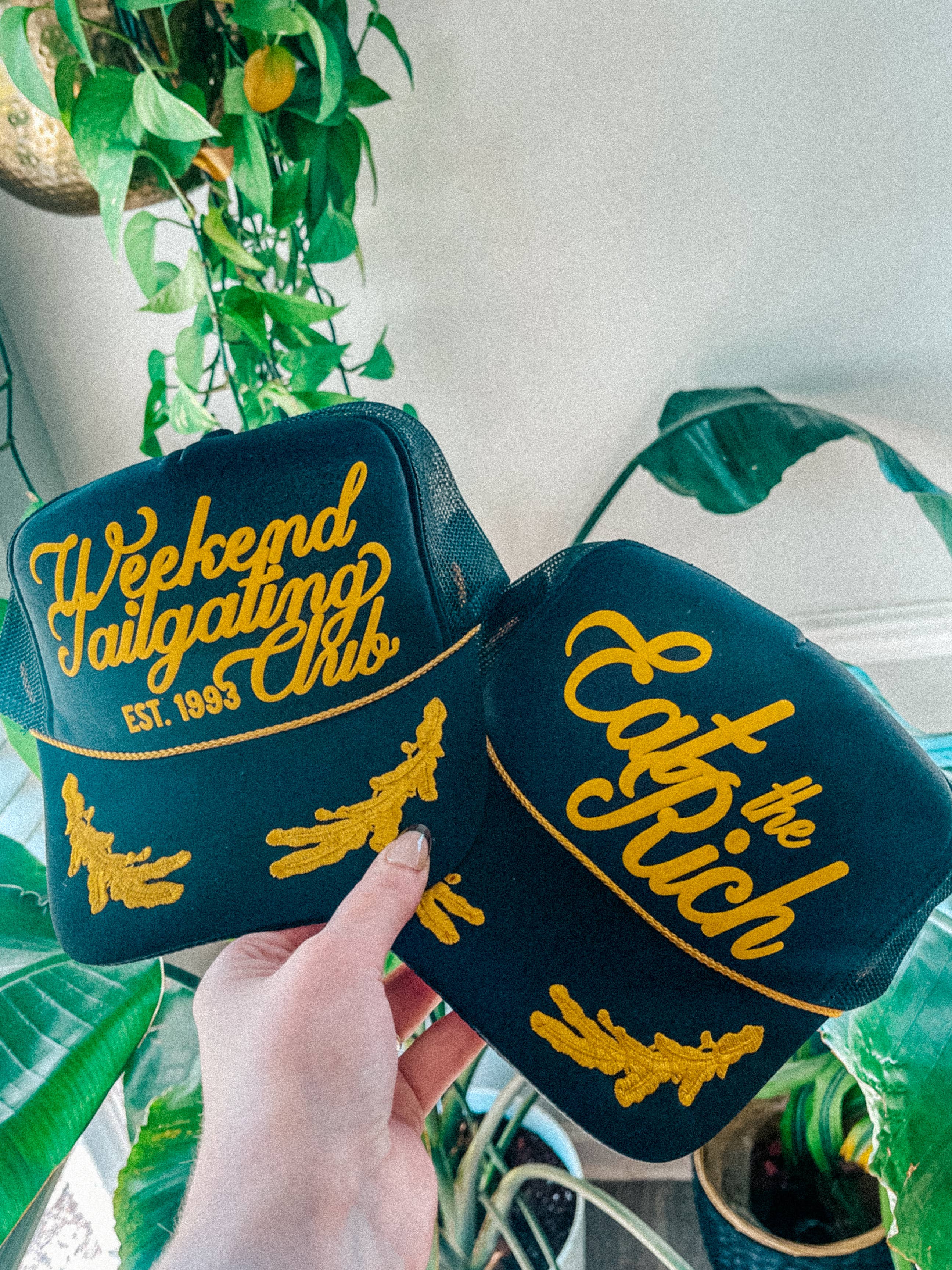 The Clandestine Underground - Wholesale Trucker Hat - Unisex - Eat The Rich, Western Trucker Hat2