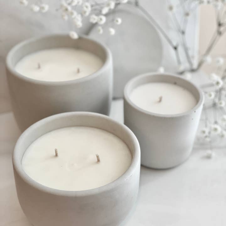 Need it Right MEOW - Wholesale Jar/filled candle - Tumbler Cement Candle with Lid 8oz4