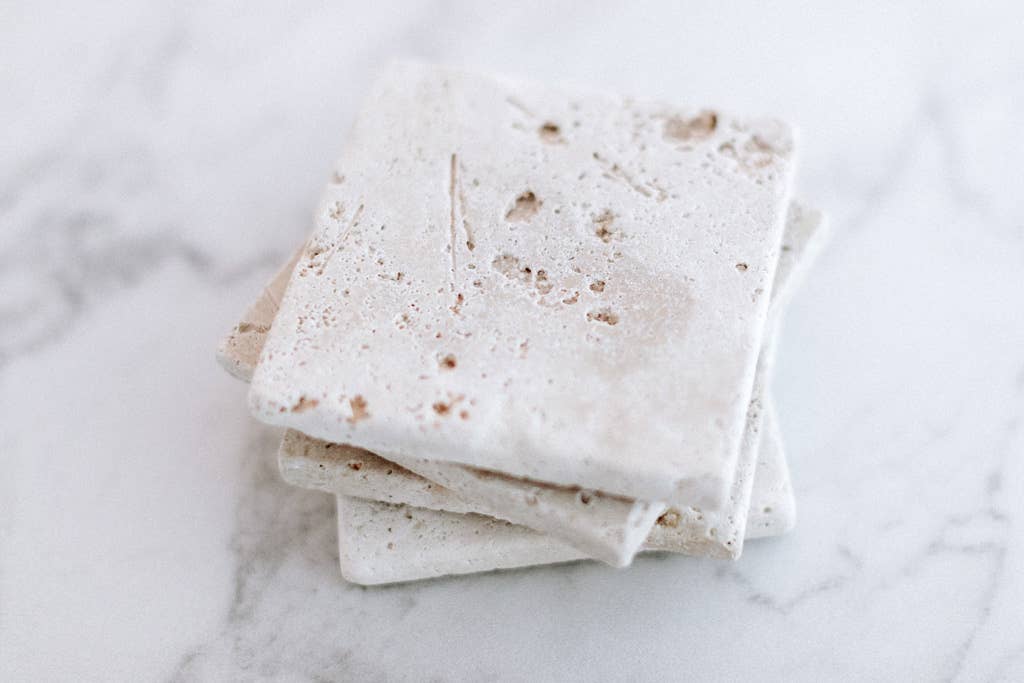 Chalke Valley Soaps – wholesale Bath soap dish – Natural Limestone Tray for Soap or Candle2