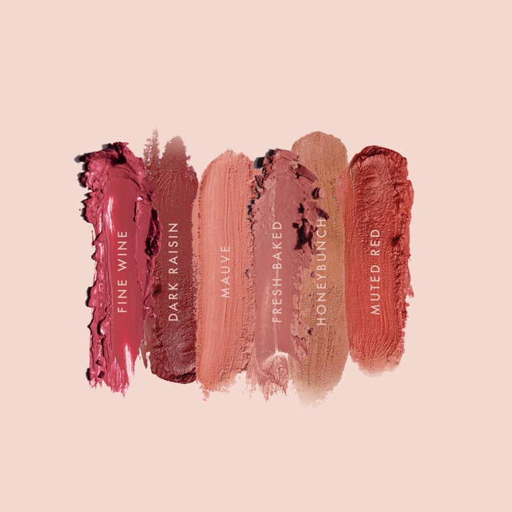 Glam & Grace – wholesale Läppbalsam – Mega färg läppbalsam - dämpad röd