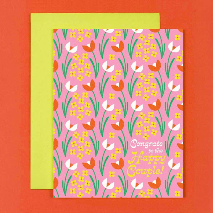 My Darlin' - Wholesale Wedding Card - Tulip Wedding Card